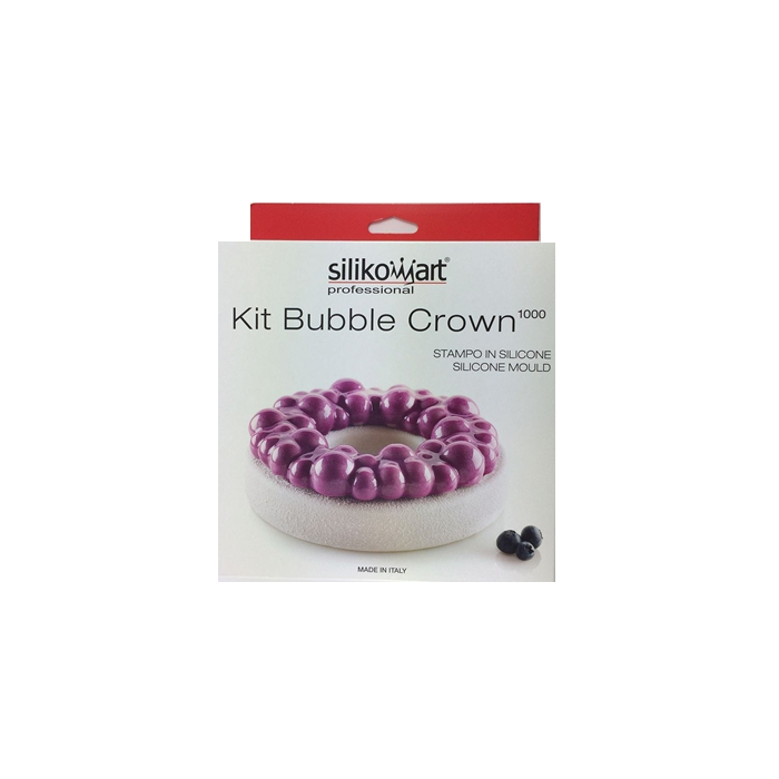 Silikomart Silicone Kit Bubble Crown Baking and Freezing Mold