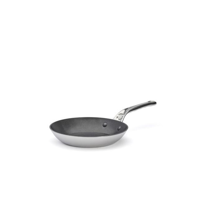 Poêle wok anti-adhésive en acier inoxydable non revêtu – CUISAMIX