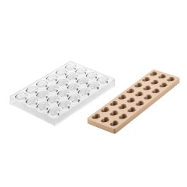 Kit Moule Chocolat 8 Barres Duna avec Insert - Silikomart - Appareil des  Chefs