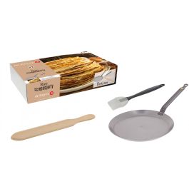 Spatule à crêpe - tout bois L 30cm - De Buyer - Appareil des Chefs