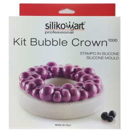Silikomart Silicone Kit Bubble Crown Baking and Freezing Mold