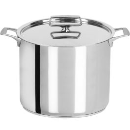 Casserole avec couvercle Ø 20 cm Anti-Adhésive Castel Pro - Cristel -  Appareil des Chefs